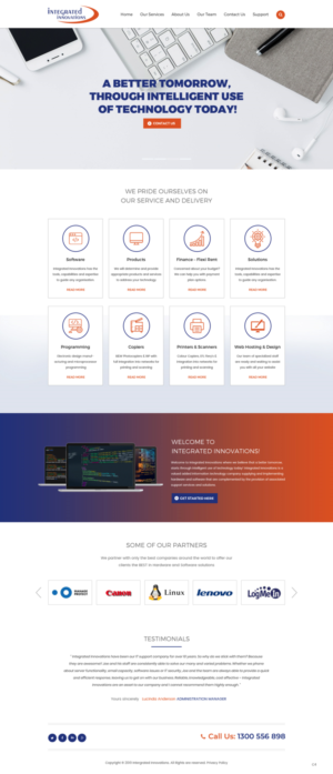 Web Design by pb for this project | Design: #20796441