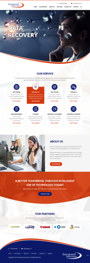 Web Design by pb for this project | Design: #20796445