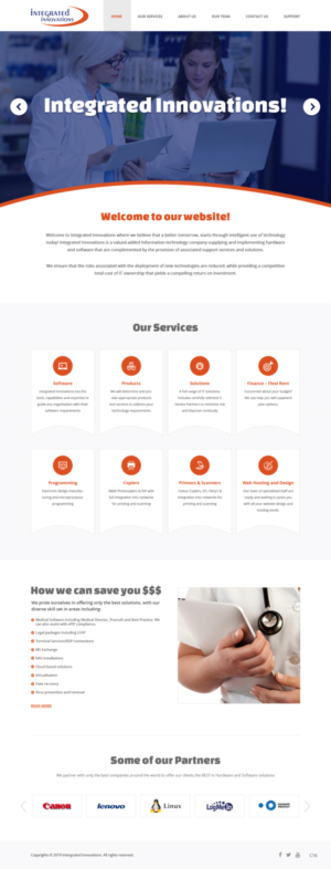 Web Design by pb for this project | Design: #20796447