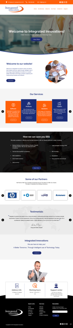 Web Design by pb for this project | Design: #20796456