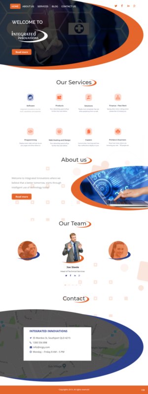 Web Design by pb for this project | Design: #20796457
