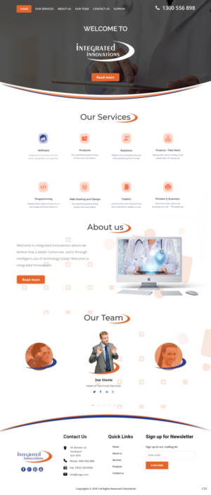 Web Design by pb for this project | Design: #20796458