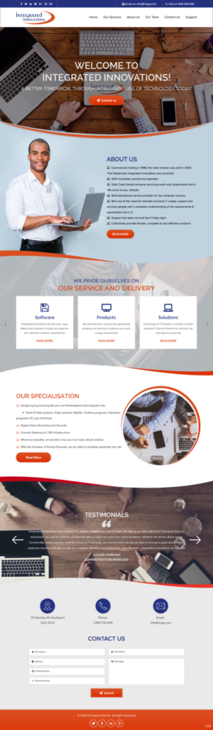 Web Design by pb for this project | Design: #20796460
