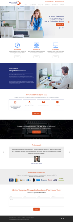 Web Design by pb for this project | Design: #20796461