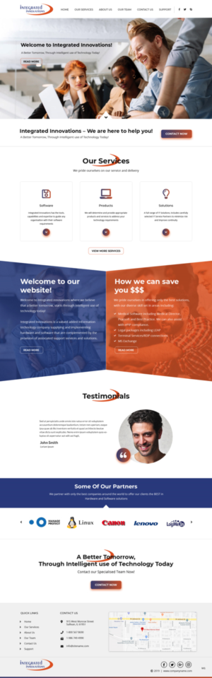 Web Design by pb for this project | Design: #20796462