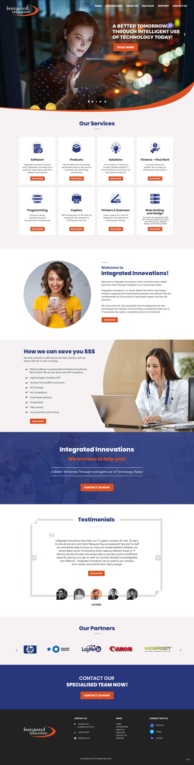 Web Design by pb for this project | Design: #20796463