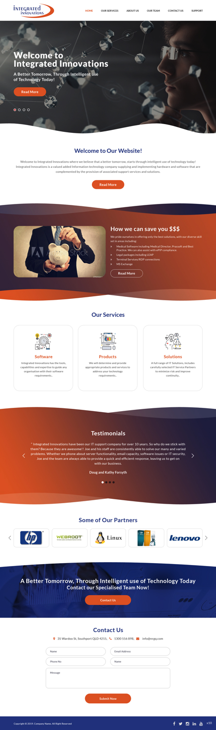 Web Design by pb for this project | Design #20796806