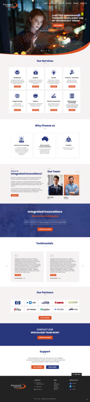 Web Design by pb for this project | Design: #20861910