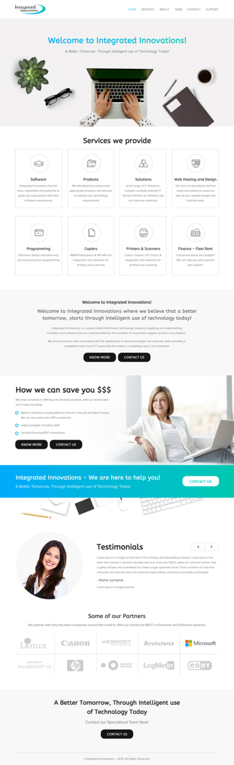Web Design by rightway for this project | Design #20796835
