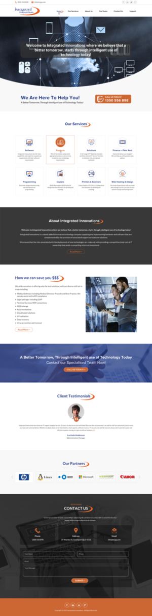 Web Design by Infinitive Technology for this project | Design: #20800922