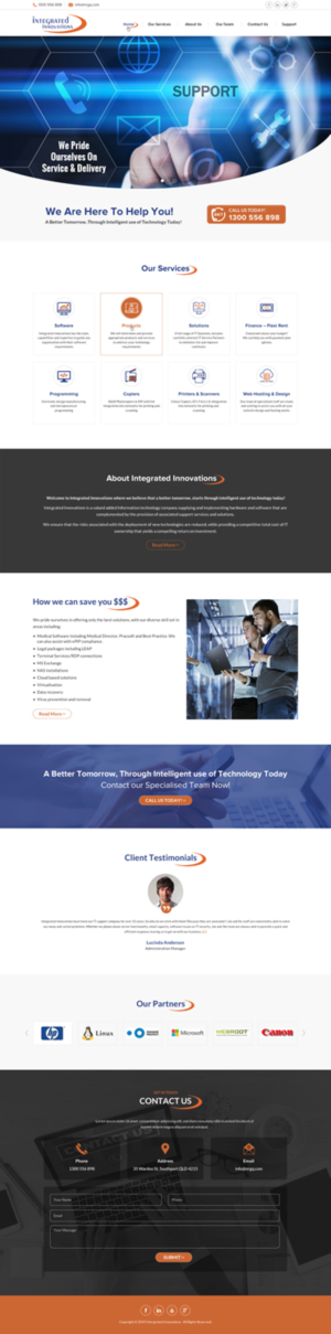 Web Design by Infinitive Technology for this project | Design: #20800923