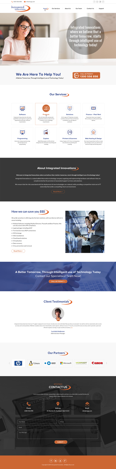 Web Design by Infinitive Technology for this project | Design #20800924