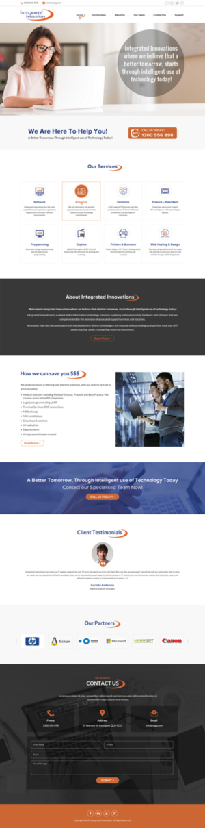 Web Design by Infinitive Technology for this project | Design: #20800924