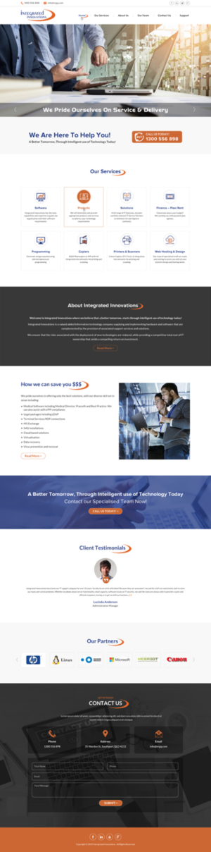 Web Design by Infinitive Technology for this project | Design: #20800925