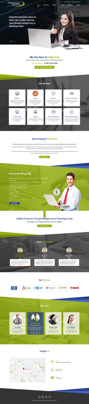 Web Design by Infinitive Technology for this project | Design: #20803912