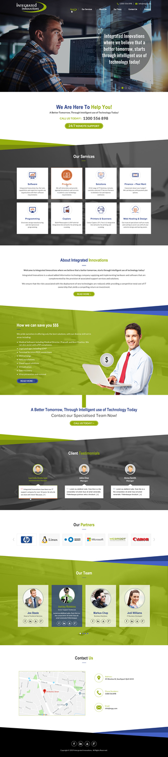 Web Design by Infinitive Technology for this project | Design #20816640