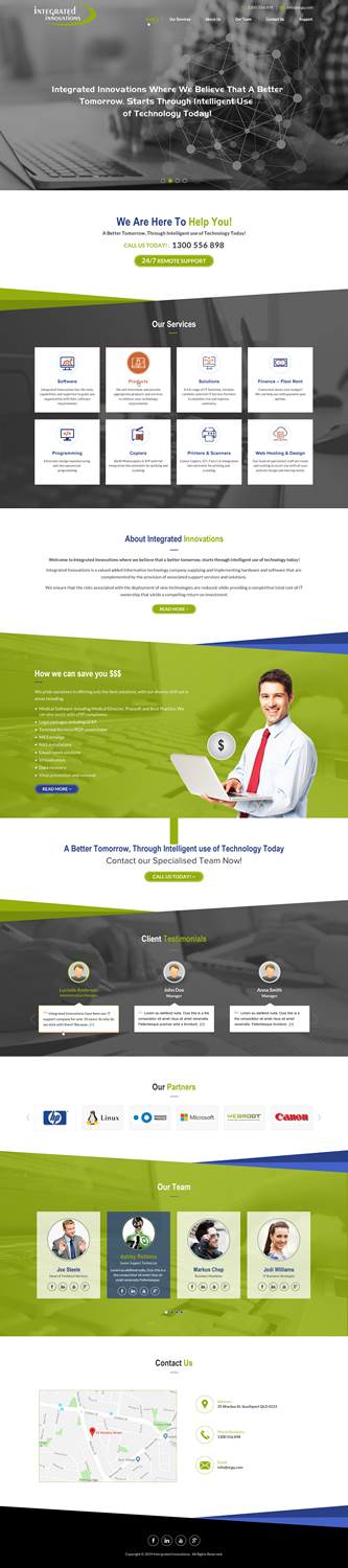 Web Design by Infinitive Technology for this project | Design #20816641
