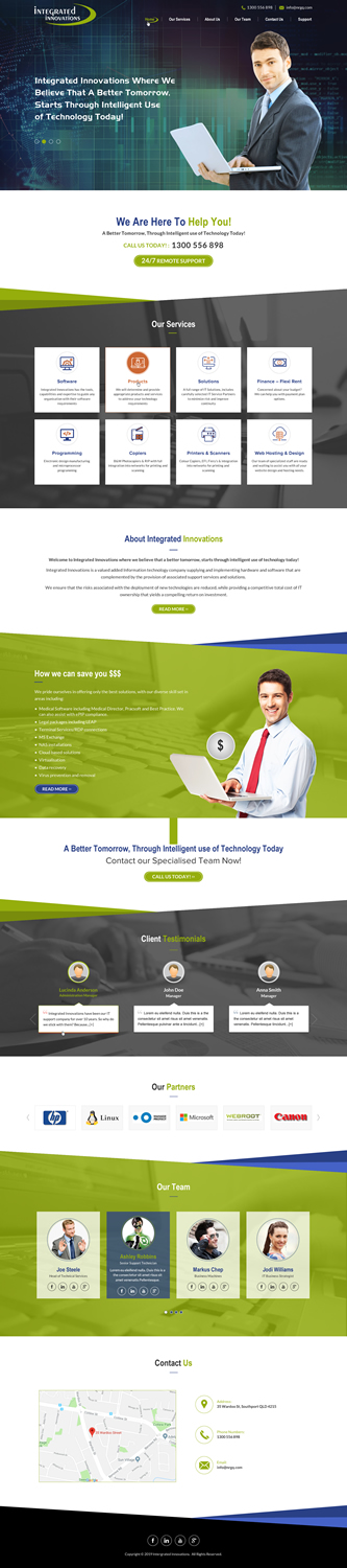 Web Design by Infinitive Technology for this project | Design #20816642