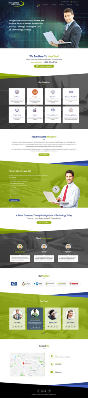 Web Design by Infinitive Technology for this project | Design: #20816660