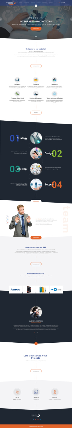 Web-Design von Infinitive Technology für dieses Projekt | Design #20825528