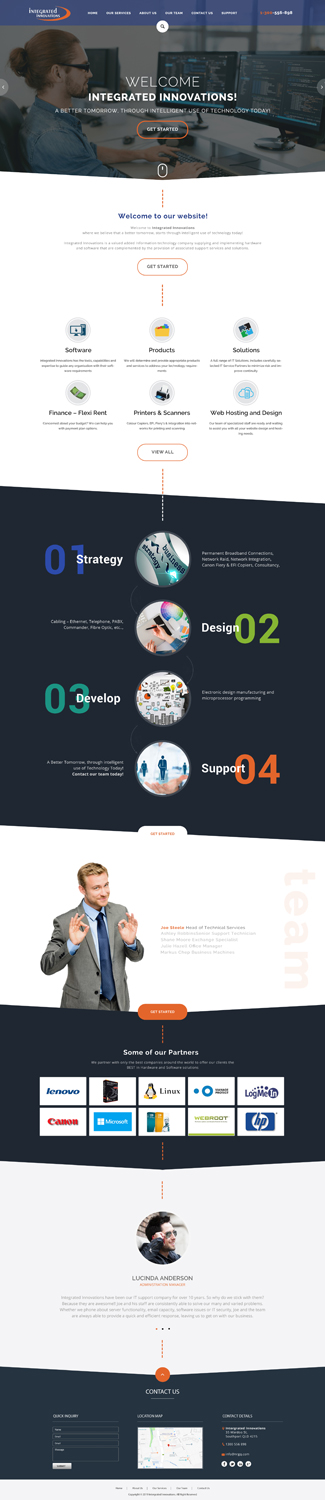 Web Design by Infinitive Technology for this project | Design #20826324