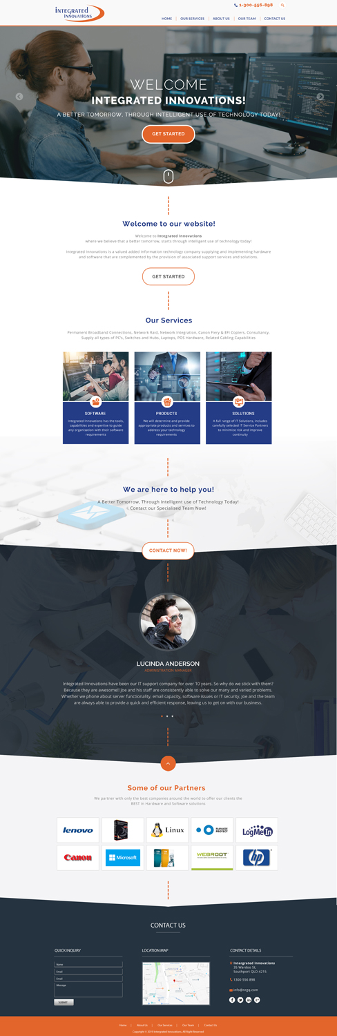 Web Design by Infinitive Technology for this project | Design #20828072