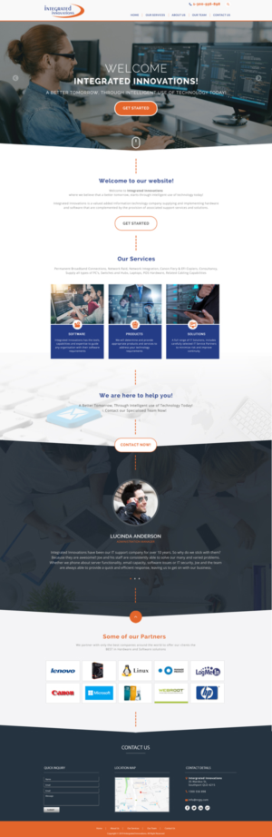 Web Design by Infinitive Technology for this project | Design: #20828072