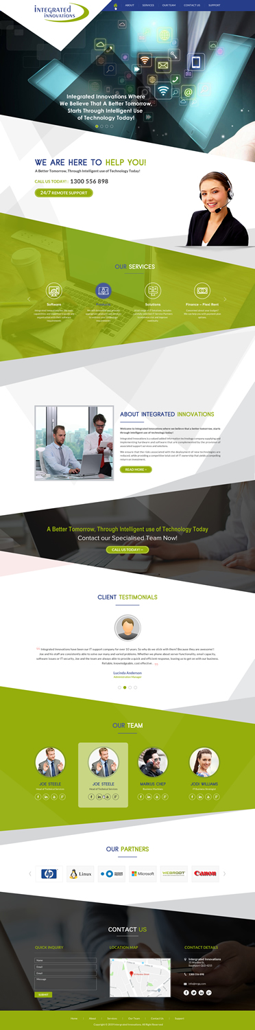 Web Design by Infinitive Technology for this project | Design #20828178