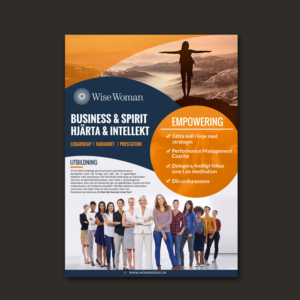 Leadership training for women Business + Spirit | Flyer-Design von aspiremedia
