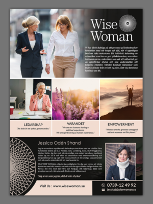 Leadership training for women Business + Spirit | Flyer-Design von innovative earth