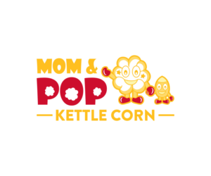 Mom & POP Kettle Corn | Logo Design by Cactus Designs