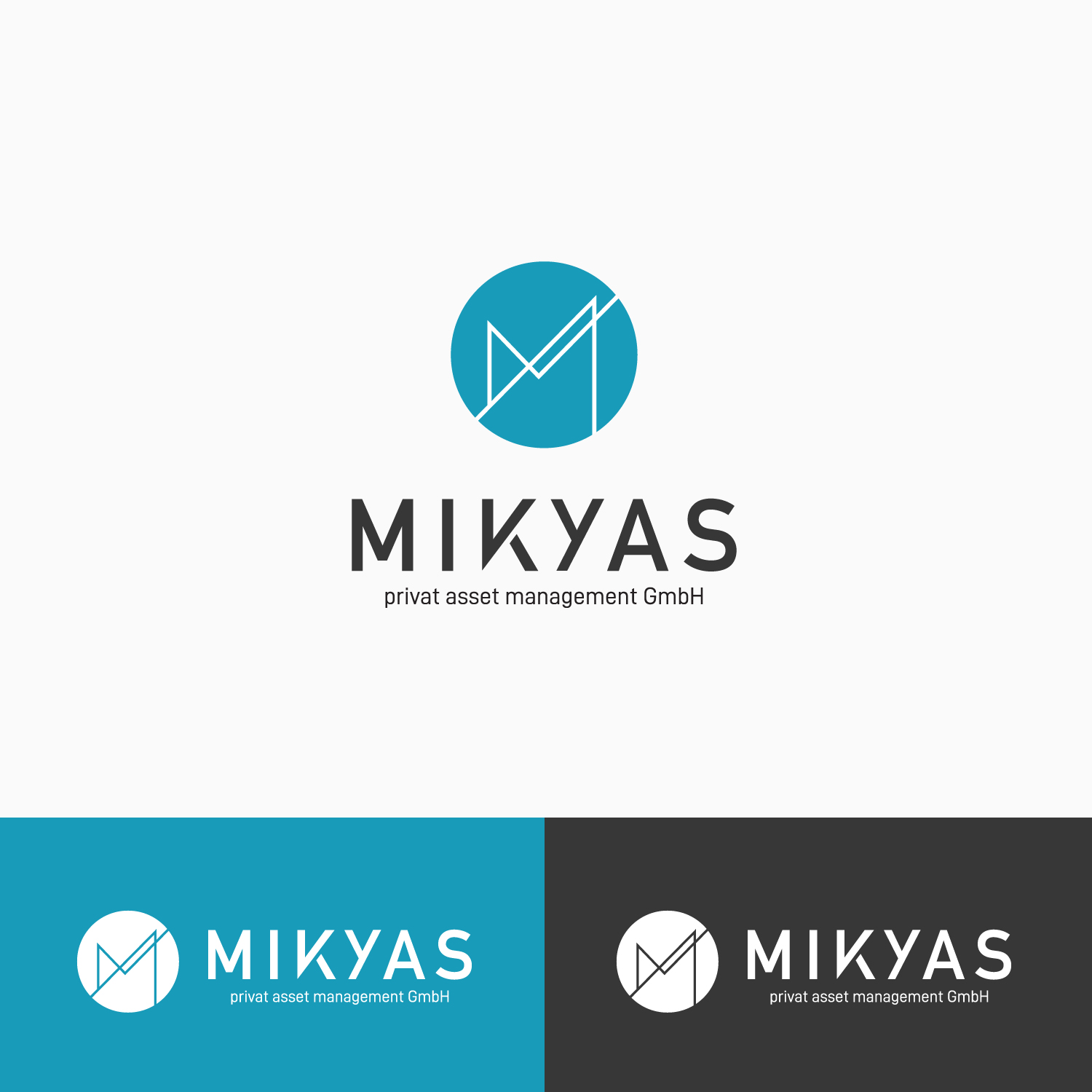 Logo Design by NY MAMMOTH for Mikyas Holding GmbH | Design #20849664
