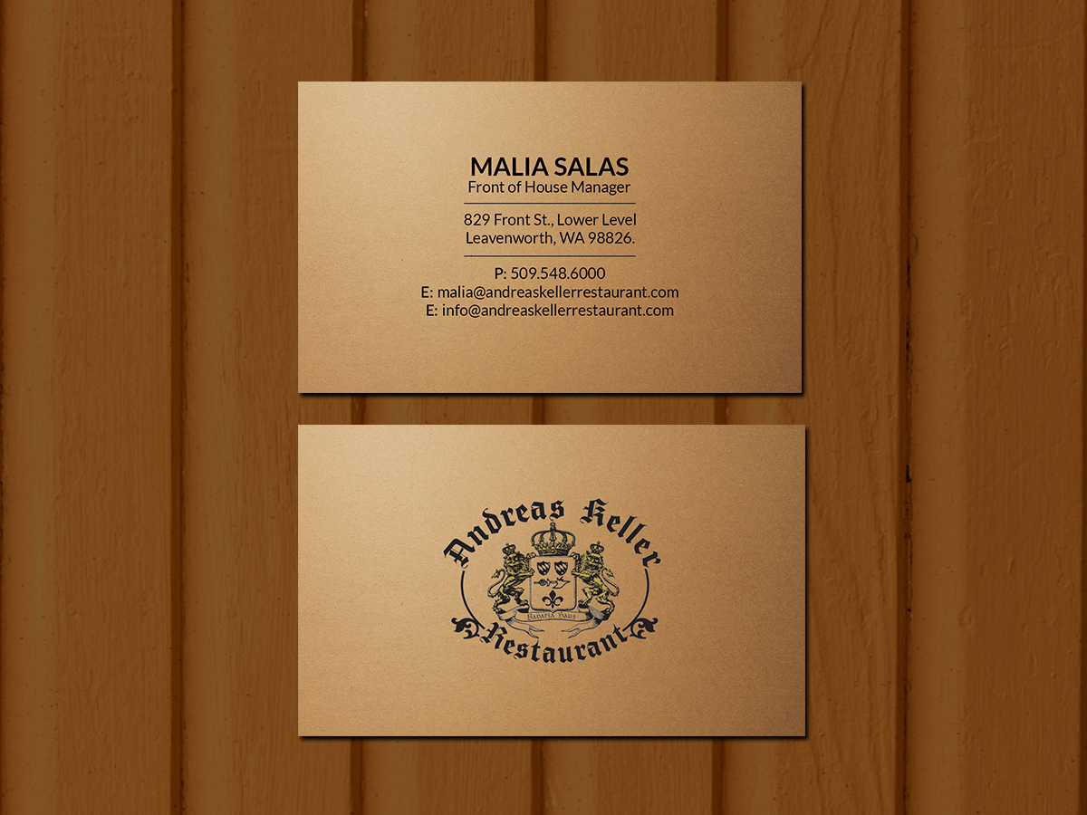 Business Card Design by Creations Box 2015 for this project | Design #20794454
