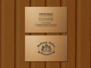 Visitenkarten-Design von Creations Box 2015 für dieses Projekt | Design: #20794454