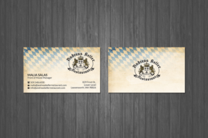 Visitenkarten-Design von Creations Box 2015 für dieses Projekt | Design: #20794472