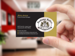 Visitenkarten-Design von Creations Box 2015 für dieses Projekt | Design: #20794477