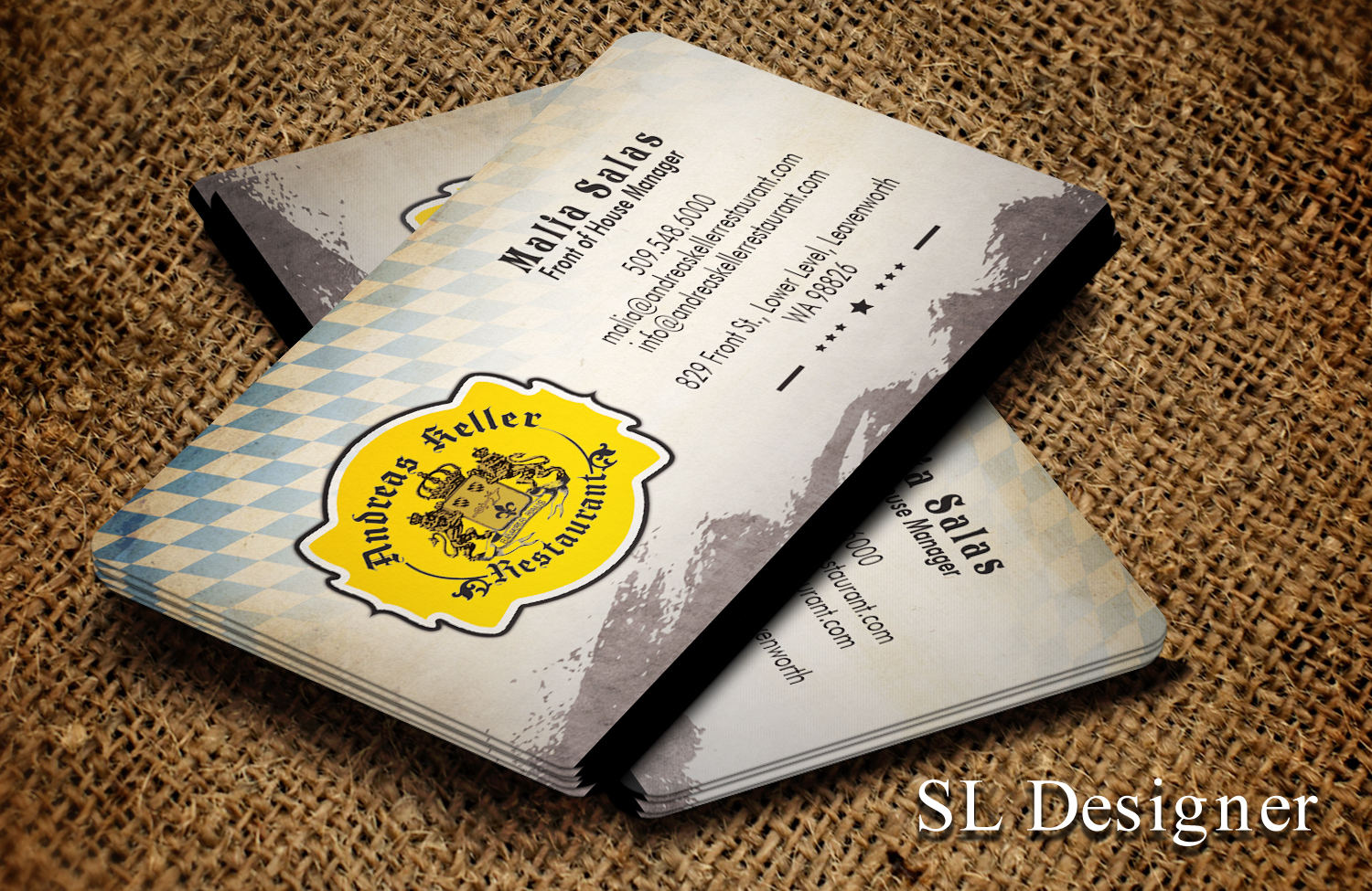 Business Card Design by SL Designer for this project | Design #20794675