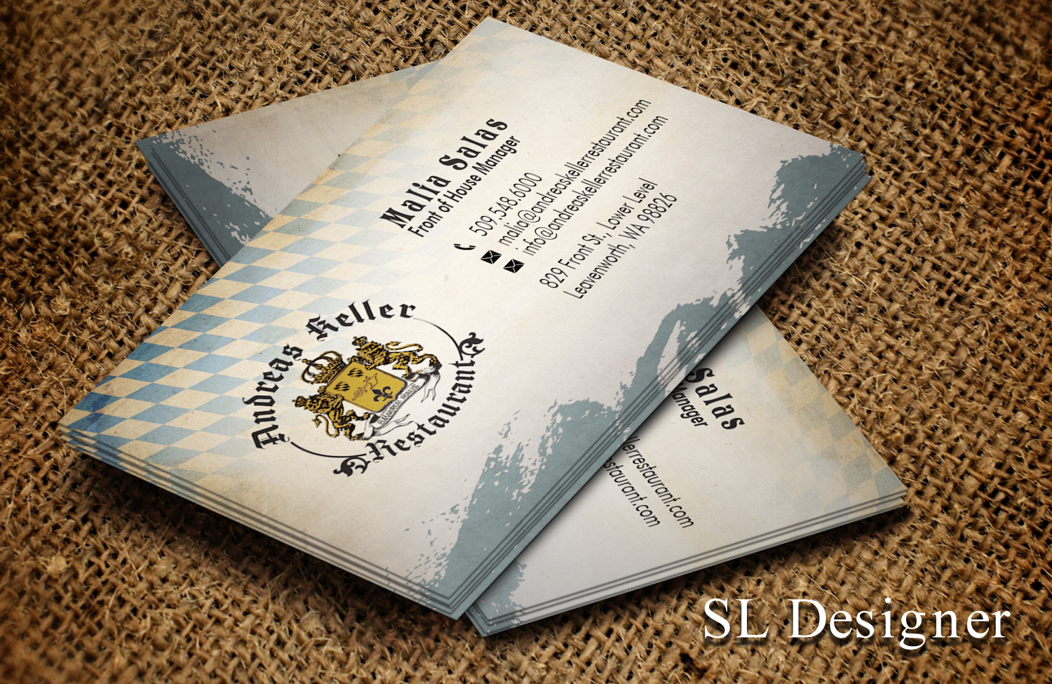 Business Card Design by SL Designer for this project | Design #20794676