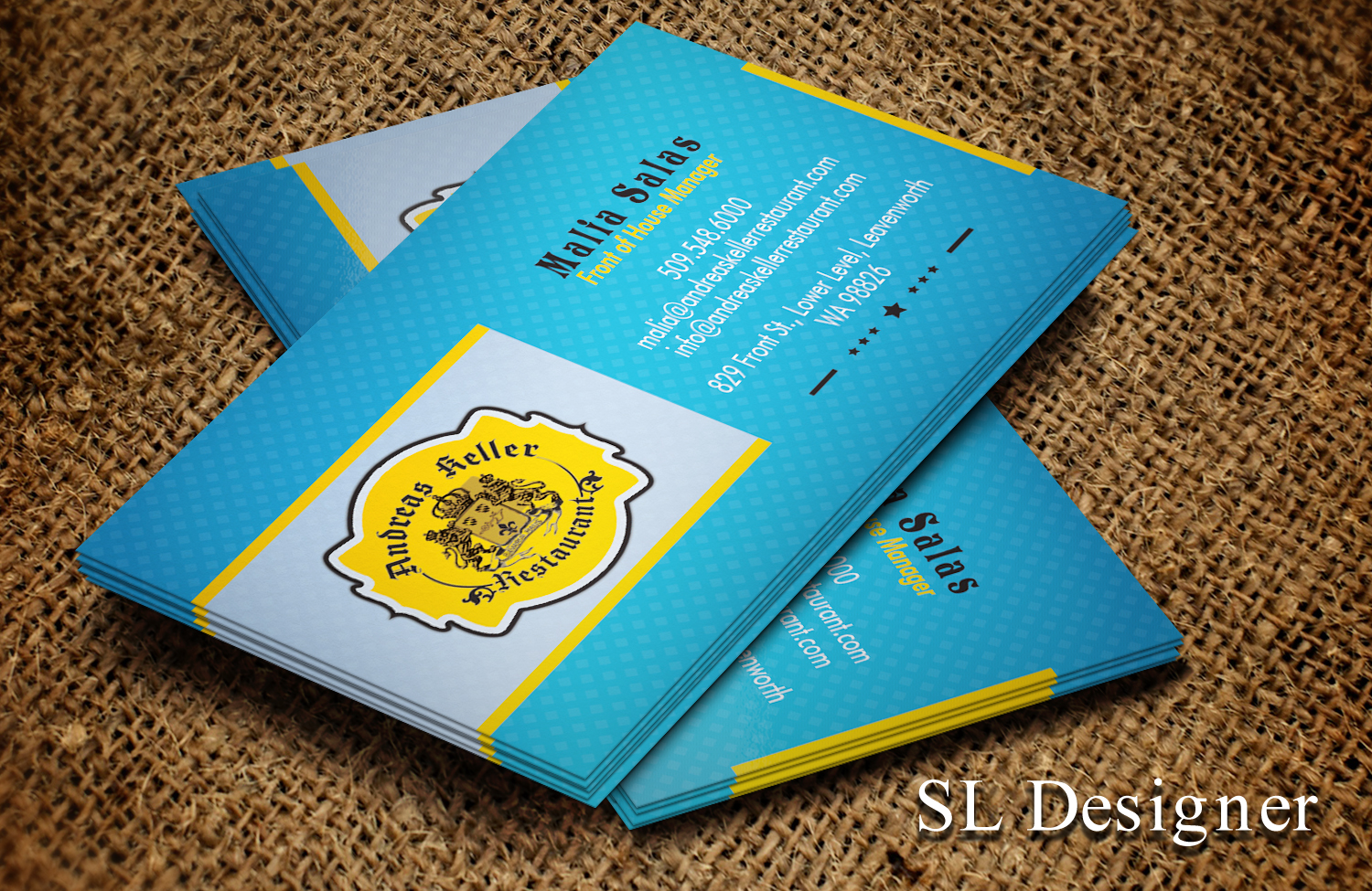 Business Card Design by SL Designer for this project | Design #20794682