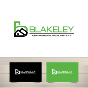 Our company name is Blakeley Commercial Real Estate.    I have attached a copy of our current design which we did in house when we founded the company in 2012.   | Logo Design by south door
