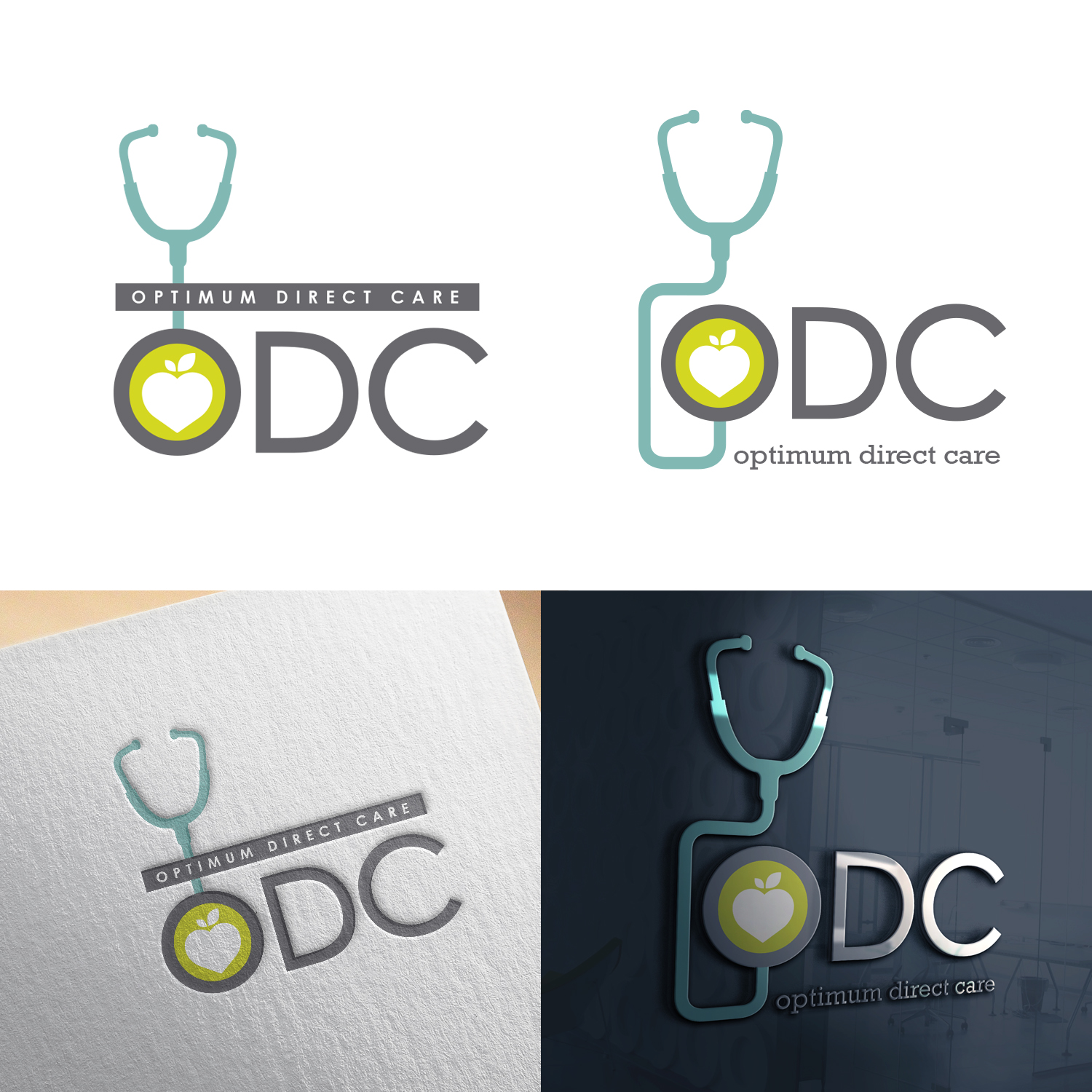 Logo Design by COTTA - STUDIO for Optimum Direct Care | Design #20834350