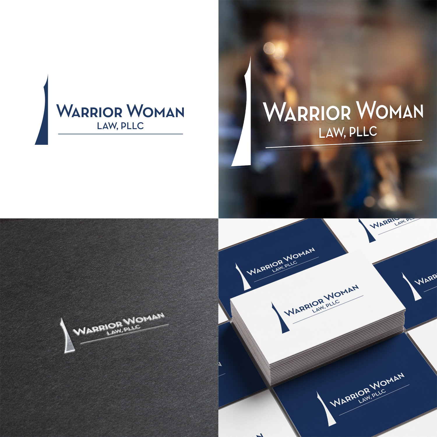 Diseño de Logo por MTu para Warrior Woman Law, PLLC | Diseño #20807639