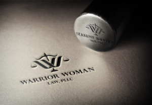 Logo Design by FerTouch Arts for Warrior Woman Law, PLLC | Design: #20815172