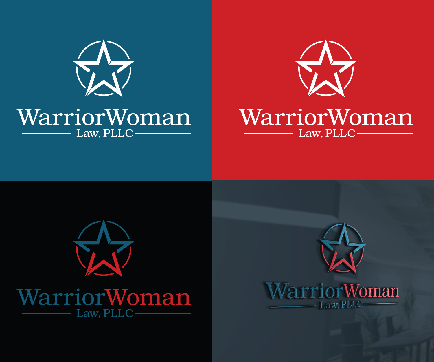 Logo Design by Atec for Warrior Woman Law, PLLC | Design #20813093