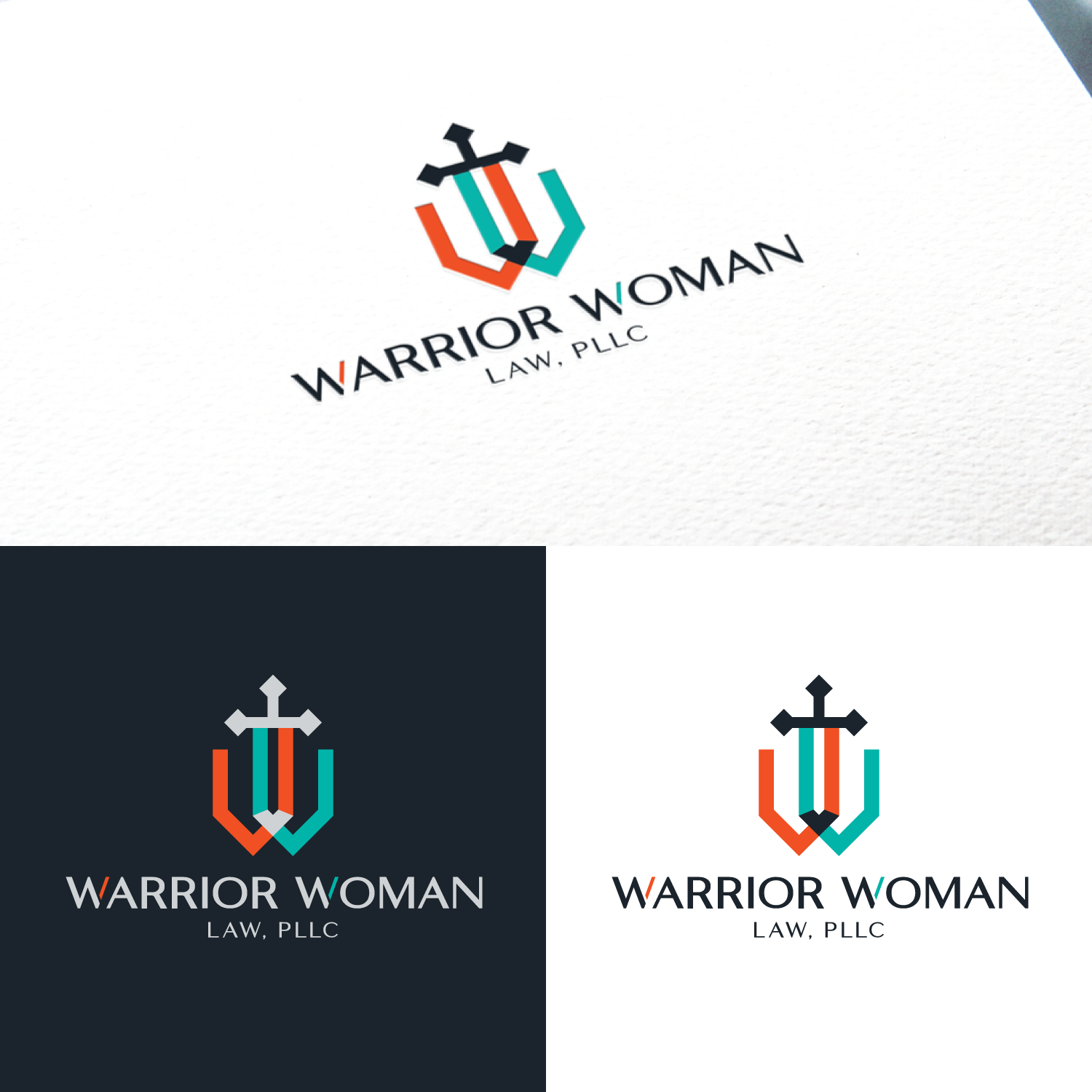 Logo Design by ds | designstructure for Warrior Woman Law, PLLC | Design #20799983