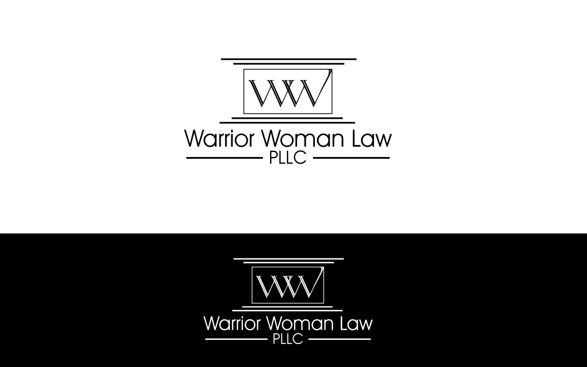 Logo Design by GODDREAMCREATION for Warrior Woman Law, PLLC | Design #20831385