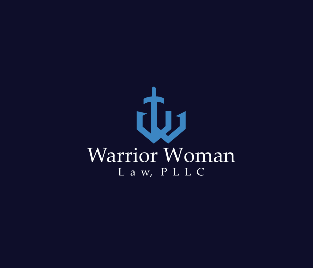 Logo Design by Vision Exalt Technology for Warrior Woman Law, PLLC | Design #20815281
