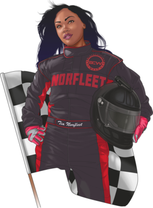 Tia Norfleet | Diseño de Camiseta por Scelatio