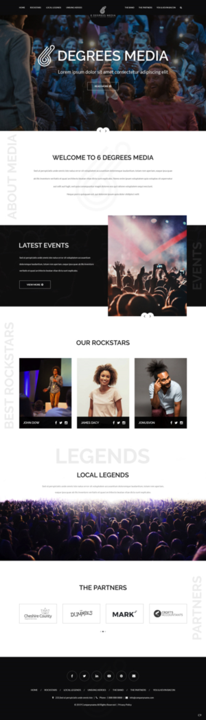 Web Design by pb for this project | Design: #20805408