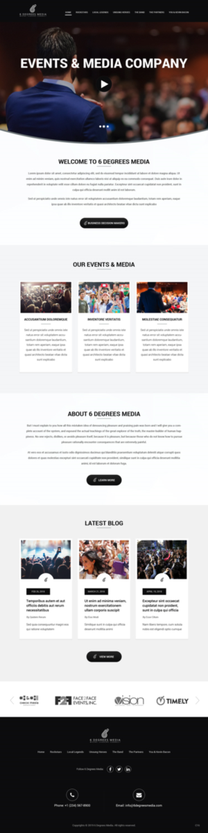 Web Design by pb for this project | Design: #20805413